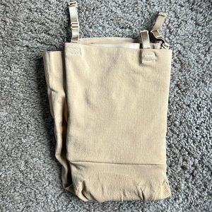 Beige Yahaira Faja size M HAPPY BUTT NO.7 HIGH WAISTED SHORTS DOUBLE TUMMY LAYER